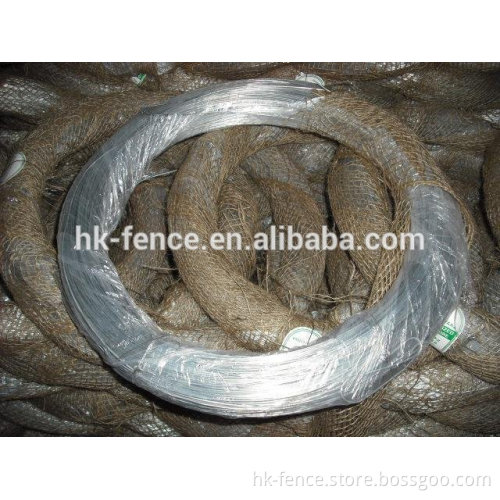 0.5-5mm hot dipped or electro galvanized binding iron wire
